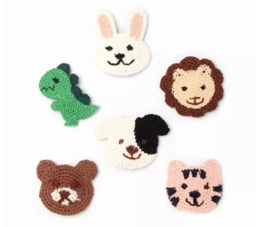 Picture of CLICK CLACK ANIMAL CROCHET ASSORTED DESIGNS